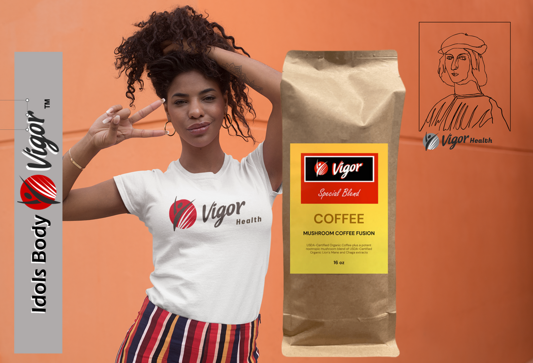 Mushroom Coffee Benefits | Coffee Fusion - Lion's Mane & Chaga