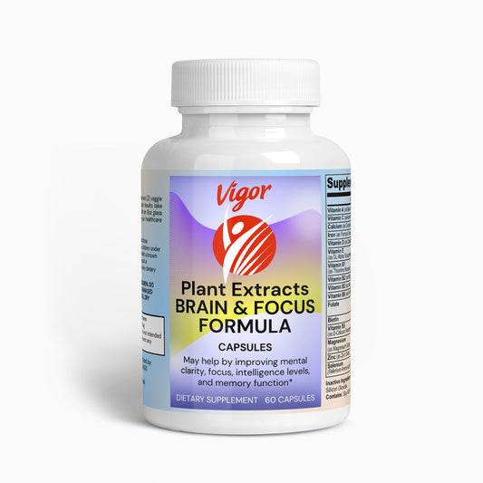 Plant Extracts Brain & Focus Formula